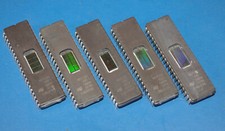 4 Stück - ST M27C322-100F1 - UV EPROM DIP-42...