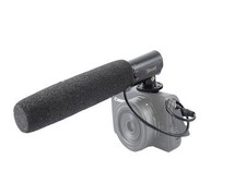 DC/DV Audio Microphone for Canon EOS-M  3.5mm MIC Jack Standard Hot Shoe Camera
