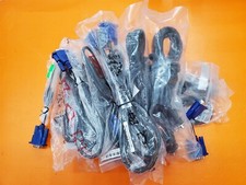                 Lot of 10 Assorted VGA/SVGA Monitor LCD Projector Computer Cable