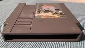 Nintendo NES Jackal With Manual Tested And Working, Vintage Game 1985 AUTHENTIC