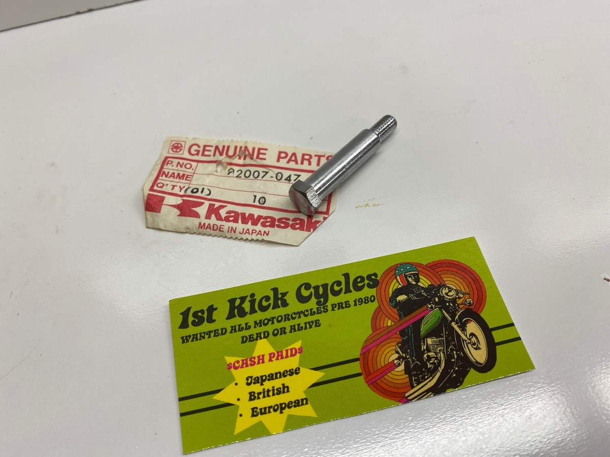 ヒランヤ H-1 NOS KAWASAKI KZ440 KH400 KZ900 KZ650 KZ1000 H1 HEX HEAD BOLT