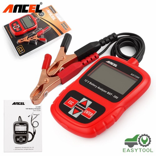 ANCEL BST200 Car Battery Load Tester 12V 1100CCA Battery System Charging Tester