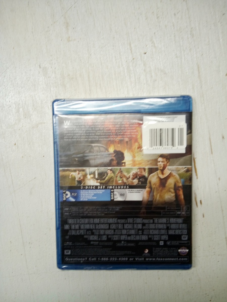 The Marine 3 Homefront (2013) Blu-Ray Disc + DVD New & Sealed