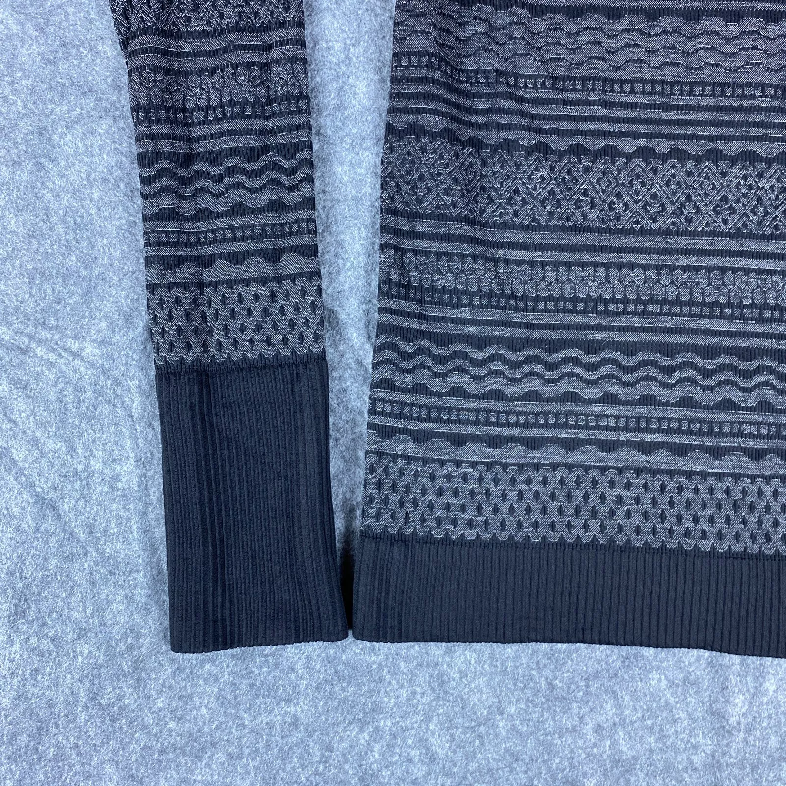 lululemon rest less fair isle long sleeve shirt