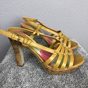 cork bottom heels