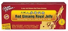 Red Panax Ginseng Root 500mg Royal Jelly 350mg 30 Units per Pack Prince of P