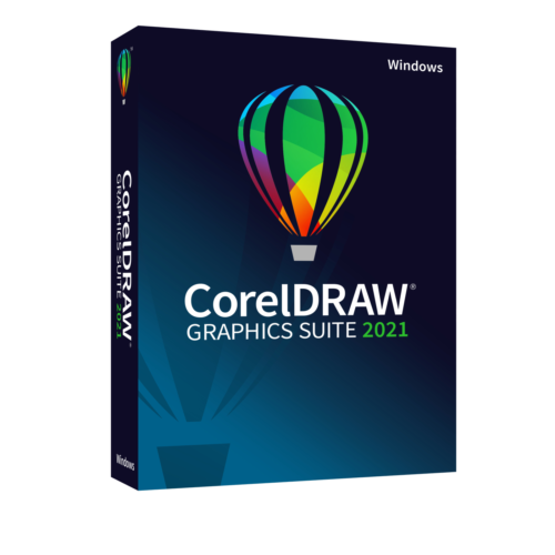 CorelDRAW Graphics Suite 2021 *DAUERLIZENZ* für WINDOWS 10/11 DEUTSCH / ML / BOX - Bild 1 von 6