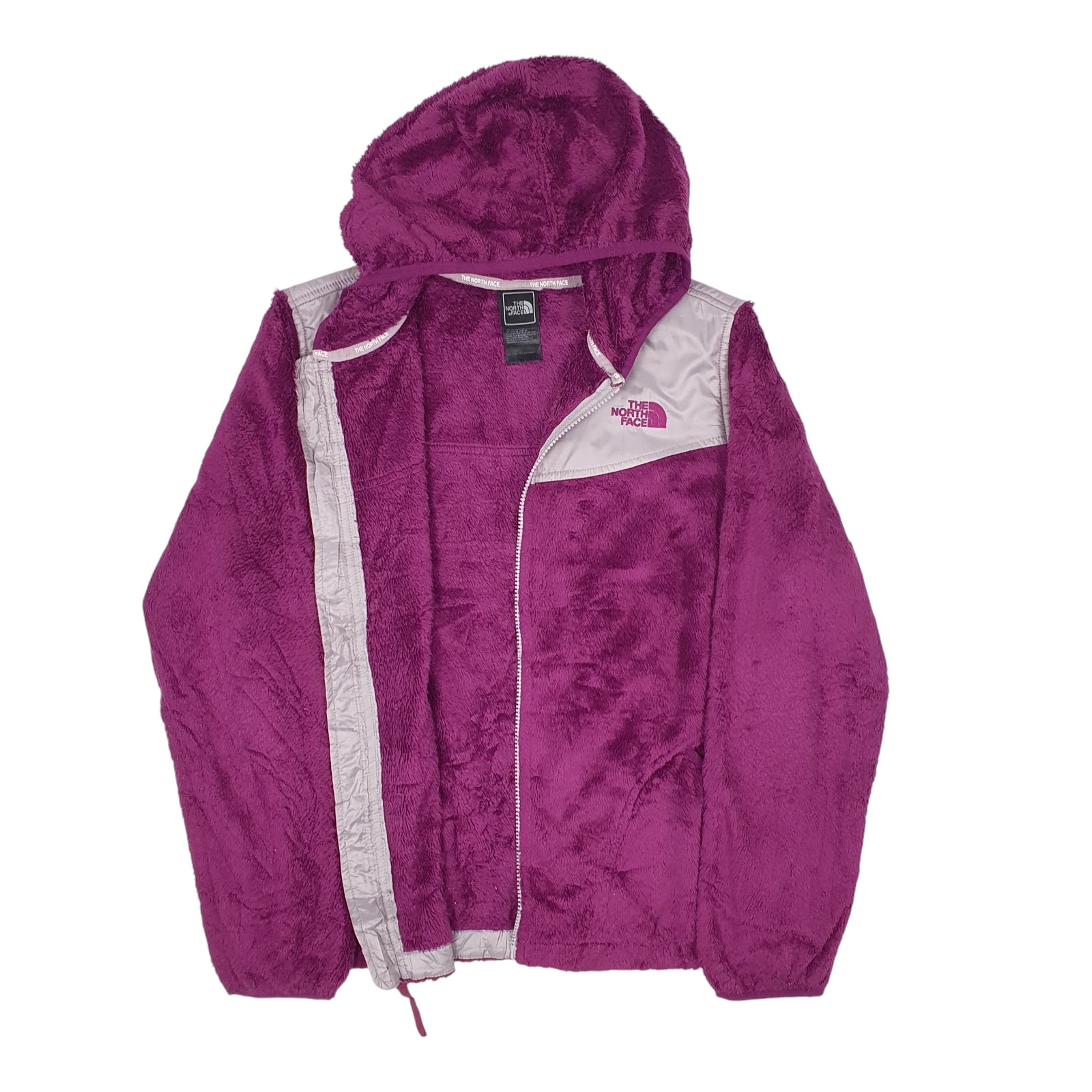 THE NORTH FACE Full Zip Polyester Fleece Jumper Womens S image 3
