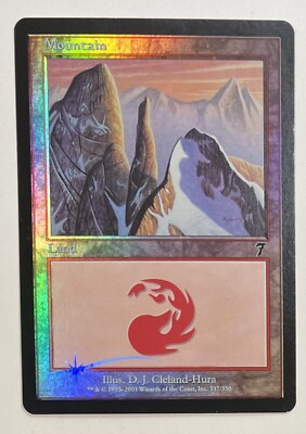 MTG MOUNTAIN (FOIL) 7th Edition (OldManMTG 003-277) | eBay