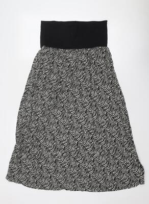 Mamas & Papas Damen schwarz Viskosemischung Trapez & Swing Größe 6