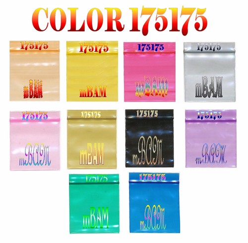 LOTE DE 1000 COLORES DE BOLSAS DE POLIETILENO CON CREMALLERA APPLE 1.0x1.0"" a 2.0x2.3"" 2.5 3.0 mil - Imagen 5 de 12