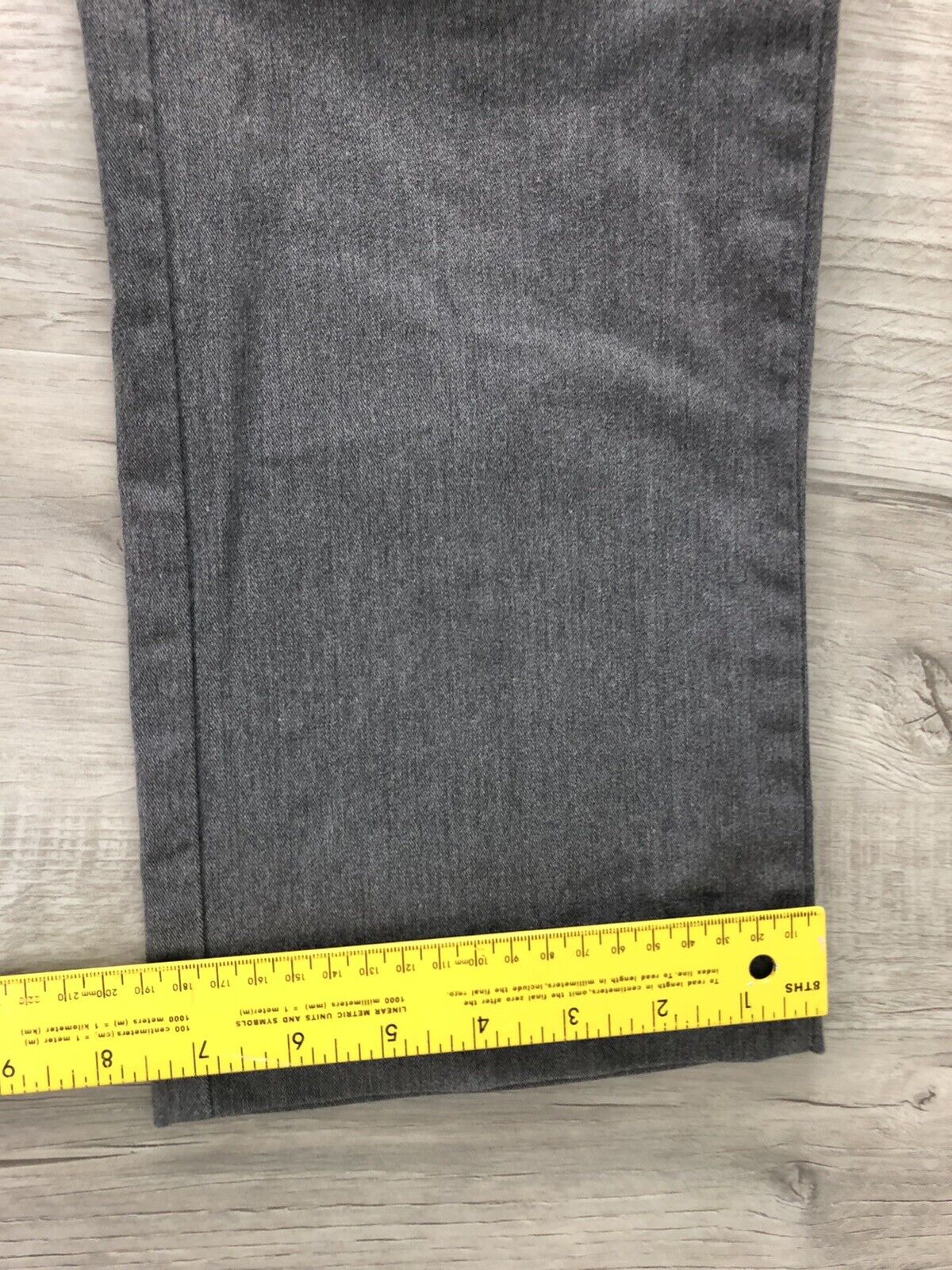 Uniqlo Pants Gray Slacks Mens Size W 34 x L 34 - image 7