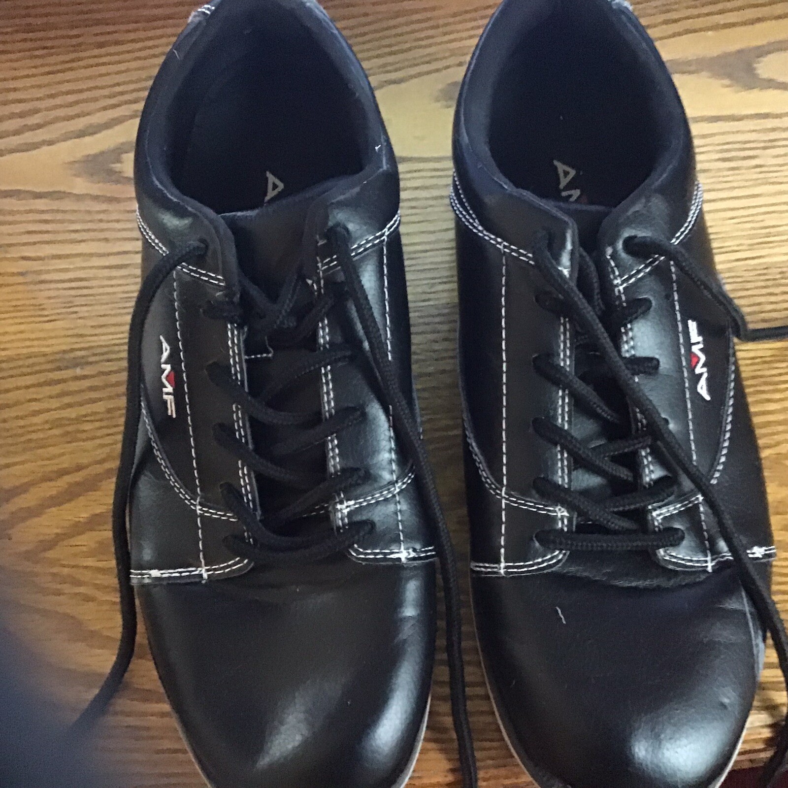 AMF Mens Professional Black Bowling Shoes Size 12 eBay