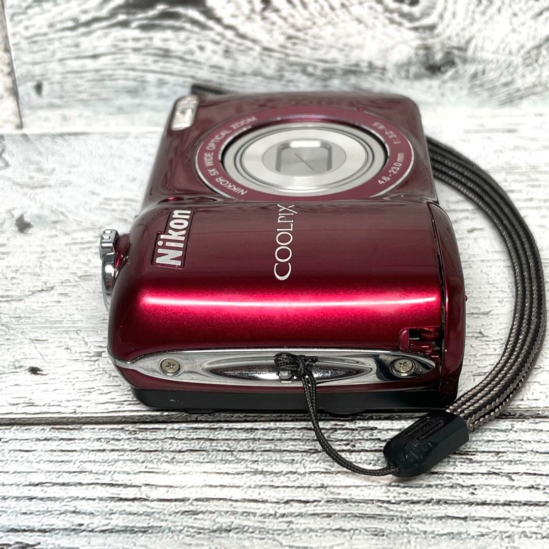 Nikon COOLPIX L26　レッド Nikon COOLPIX L26 Red 16.1MP Digital Camera English Language