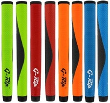 G RIP GOLF ST-1 JUMBO OVERSIZE PUTTER GRIP. ORANGE, GREEN , BLUE OR RED.
