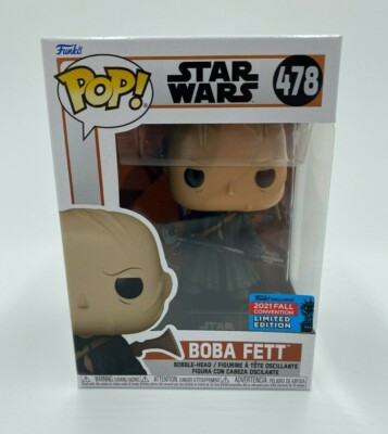 Funko POP! Star Wars Boba Fett 478 2021 Fall Con. LIMITED EDITION Vinyl Figur
