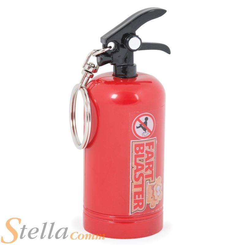 Fart Noise Blaster Novelty Fire Extinguisher Trump Alarm Joke Keyring Prank