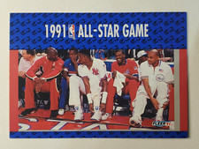 1991-92 Fleer #233 Michael Jordan/'91 All Star Game/Enemies - A Love Story