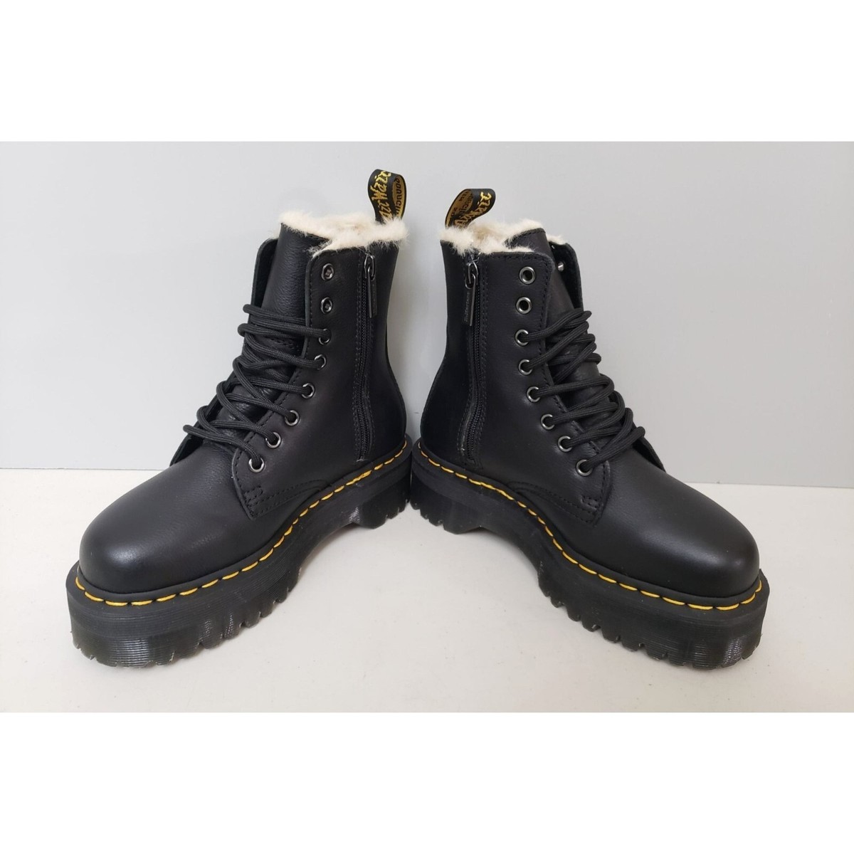 Dr. Martens Jadon ブラックブーツ 36 EU Amazon.com: Dr. Martens Women's Jadon Boot,Black Polished
