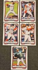 2026 Bowman Boston Red Sox Complete Team Set, 5 Cards Anthony, Tolle, Early