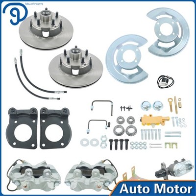 Front Disc Brake Conversion Kit W/11'' Rotors For Ford Mustang Falcon 1964-1973