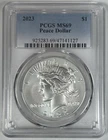 2023 Peace Silver $1 Dollar Coin PCGS MS 69