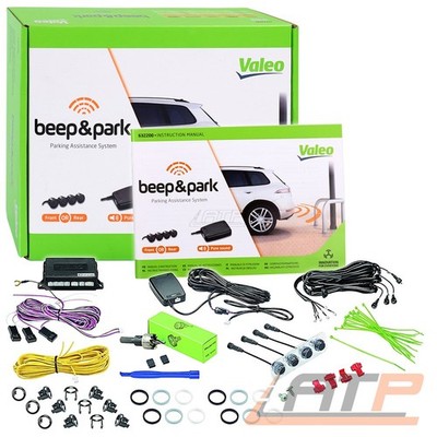 VALEO BEEP & PARK KIT 1 EINPARKHILFE 4 SENSOREN + LAUTSPRECHER VORNE ODER HINTEN