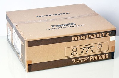 Marantz PM6006 Stereo Integrated Amplifier - silver/gold - new old stock