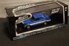 Greenlight Fast & Furious Brian's 1974 Ford Escort RS2000 MK1 1/43 Blue 4/7 1F