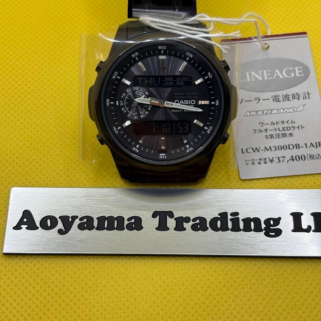 CASIO LINEAGE LCW-M300D-1AJF/M300DB Solar Atomic Radio