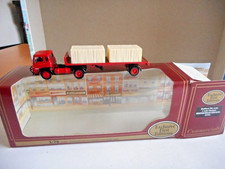 EFE Commercials 22202 Bedford TK Artic1 Axle Flatbed BRS + Load 1:76 + box