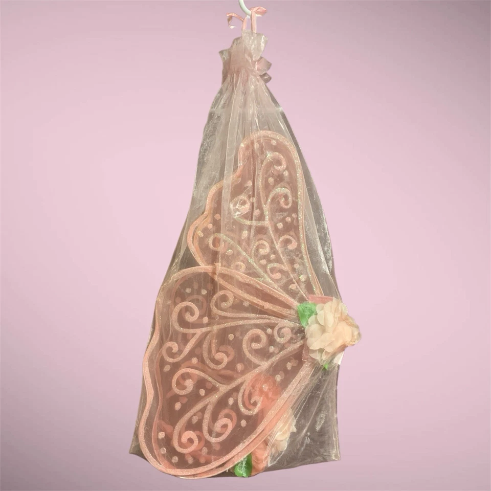 Fairy Dust Pretty Pink Rose Fairy Costume S 7/8 - Image 3 of 4