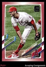 2021 Topps Update Mother's Day Pink #US224 Steve Cishek 50/50 ANGELS