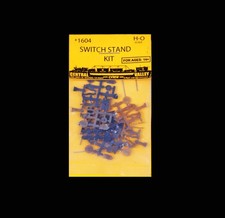 Central Valley HO Scale Switch Stand Kit 4 , Item 1604, NIP