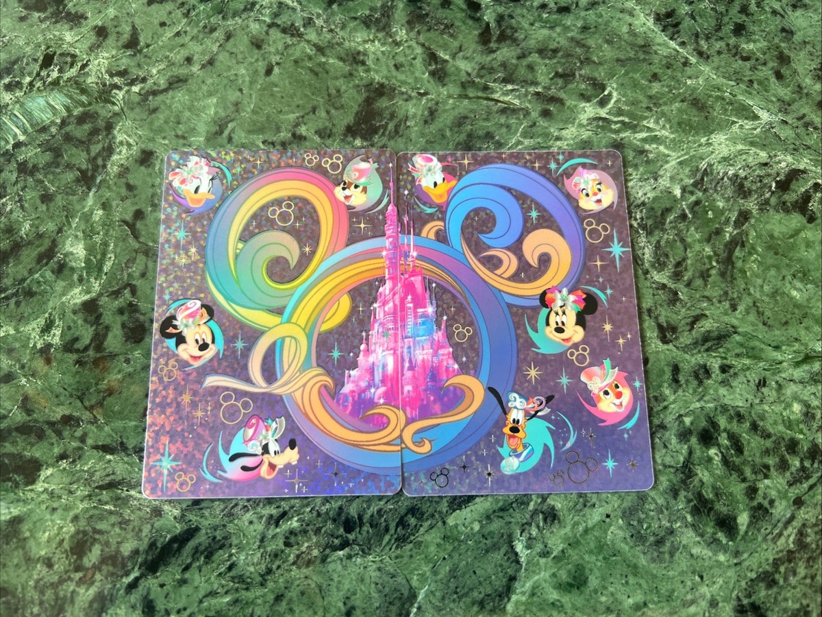 Hong Kong Disneyland 20th Anniversary Mickey and Friends Rare