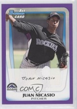 2011 Bowman Prospects Retail Purple Juan Nicasio #BP46 2u6