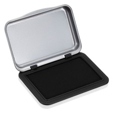 3x2 Inch Stamp Pad, Washable Craft Inkpad Clear Printing, Black