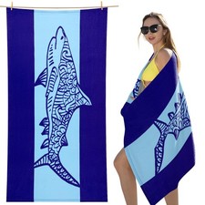 Sand Free Beach Towel - Large Oversized Beach Towel Sandproof 70x35 Big Micro...