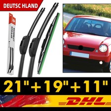 3X Für LUPO SCHEIBENWISCHER VORNE + HINTEN SATZ BJ. 1998 - 2003 21"+19"+11"