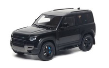 Almost Real 1:18 LAND ROVER DEFENDER 90 SANTORINI BLACK 2020 Diecast - 810708