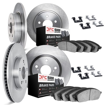 Dynamite Friction Disc Brake Kit for 18-22 Mitsubishi Outlander PHEV 6514-72006