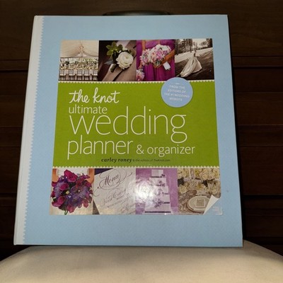  The Knot Ultimate Wedding Planner Organizer 3 Ring Binder w/ Tabs Card Holder 