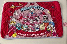Sanrio Hello Kitty 50th Anniv Fluffy Blanket 70x120cm Limited Age 13