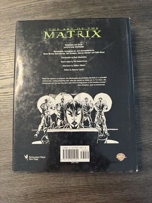 Andy Wachowski The Art of the Matrix Hardcover 2000 Newmarket 488p Skroce