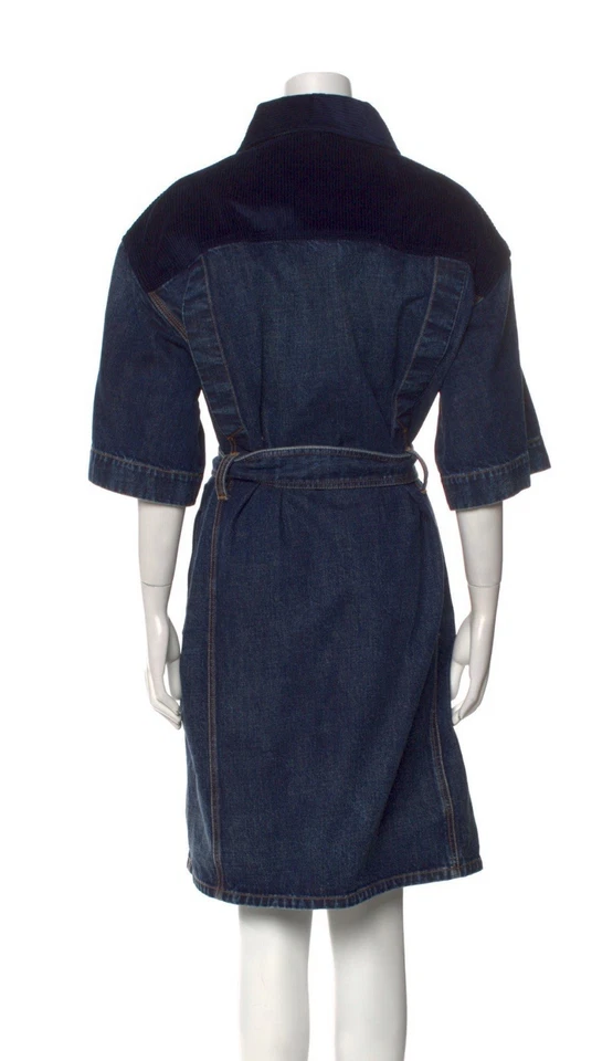 Vestido vaquero Stella McCartney nuevo con etiquetas hasta la rodilla talla grande Foto 4 de 4