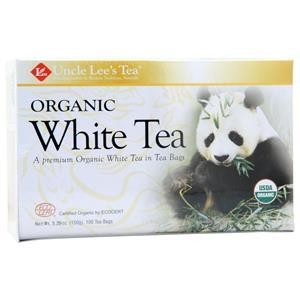 Uncle Lee's Tea Organic White Tea  100 pckts