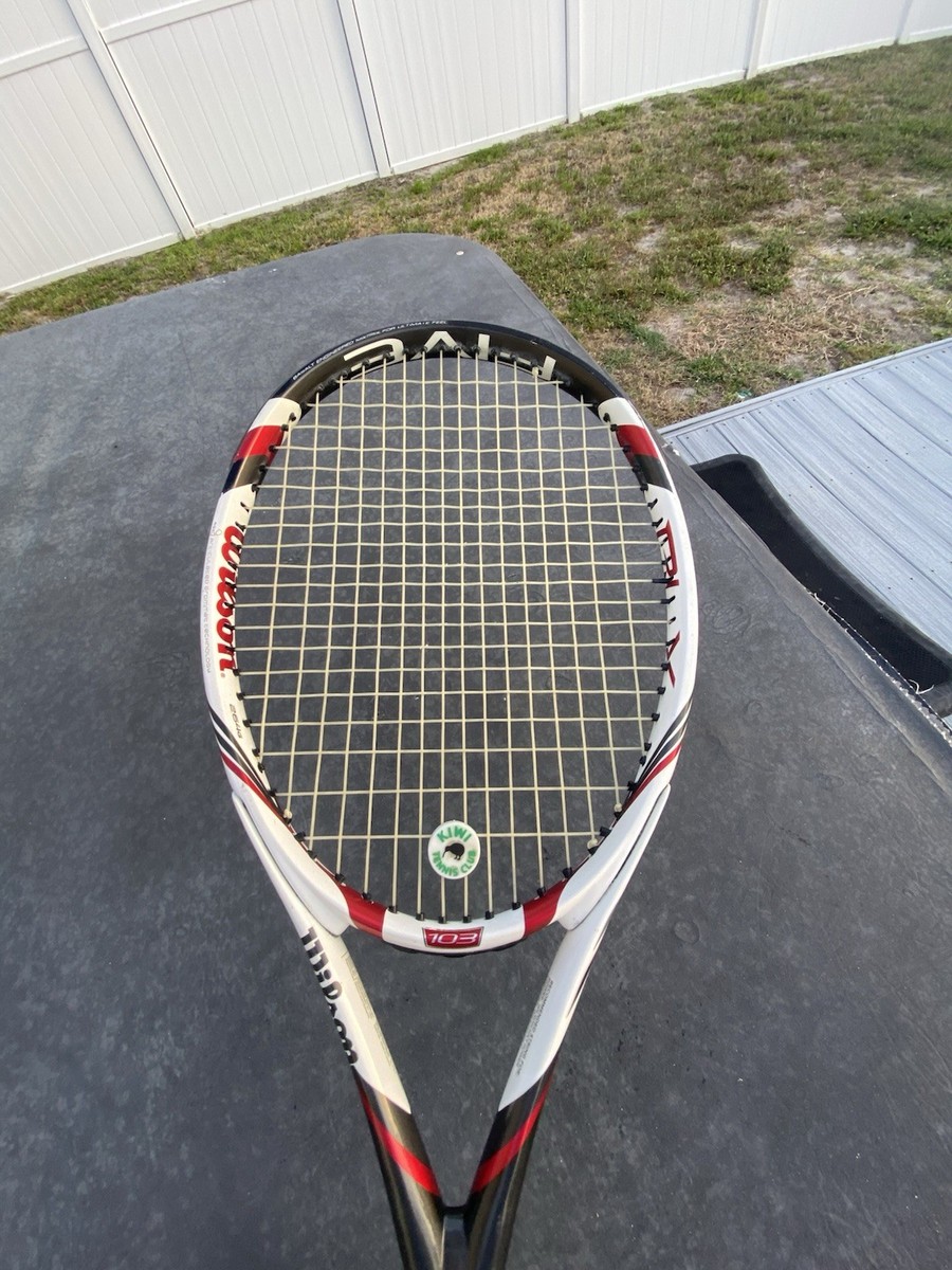 WILSON BLX FIVE 103 9.3oz AMPLIFEEL 360 TENNIS RACQUET 4 3/8