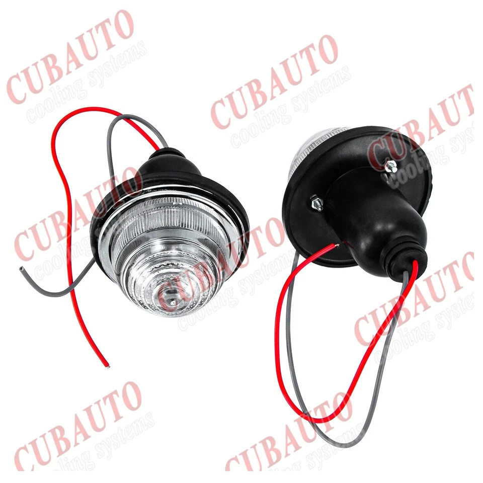 2x Classic Mini L594 anteriore/posteriore luci chiare per Land Rover DE - Immagine 4 di 4