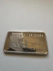 *HAMILTON MINT* 1oz .999 Silver Bullion *ARIZONA* 48th State Art Bar/Vintage