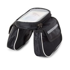 Borse Laterali Posteriori Bicicletta Borsa Doppia Porta Oggetti Bici Cerniera